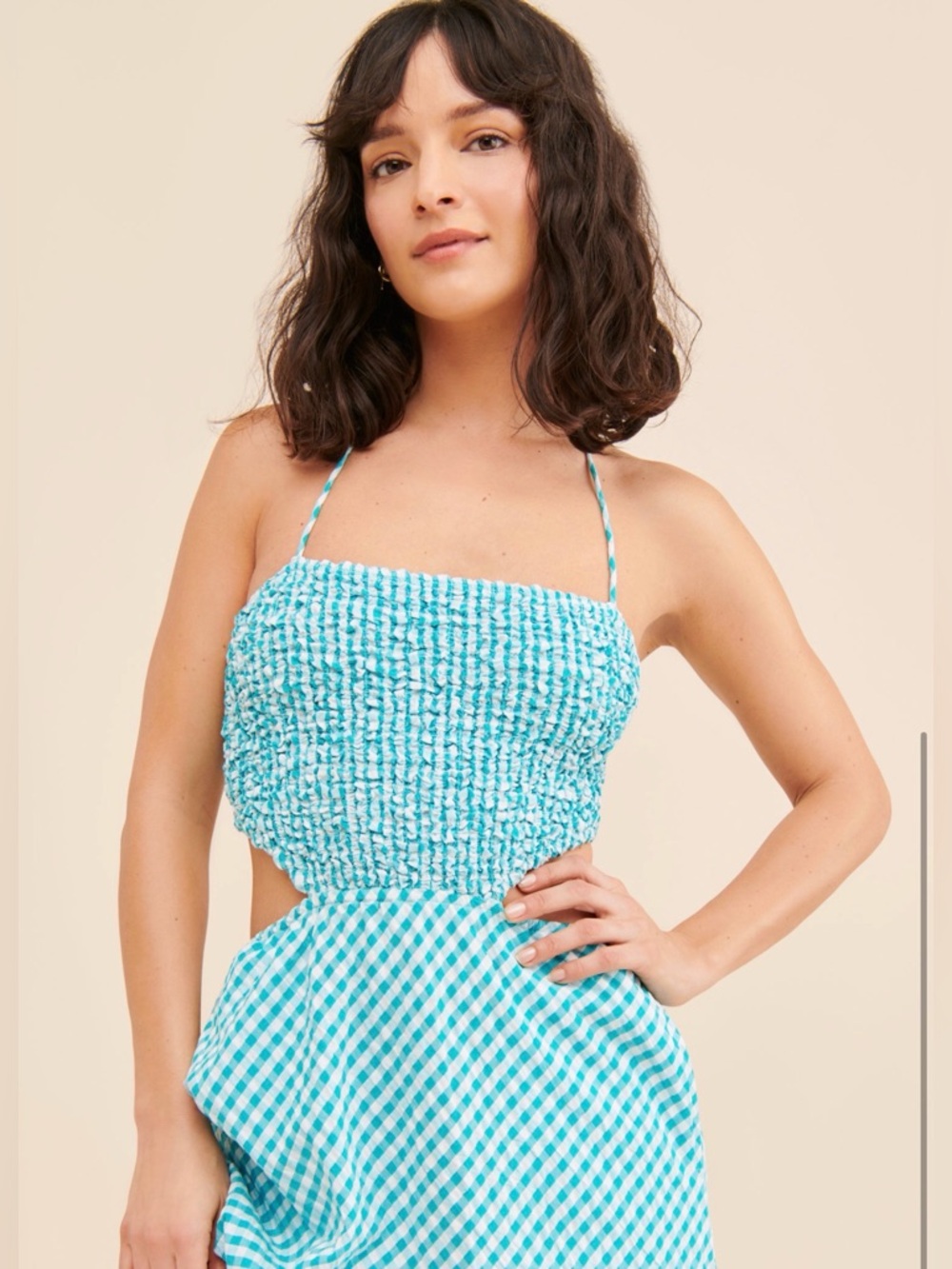 Sailor Nelson Gingham maxi dress - Picture 4 of 7